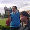 Demonstrace proti Romanu Jochovi