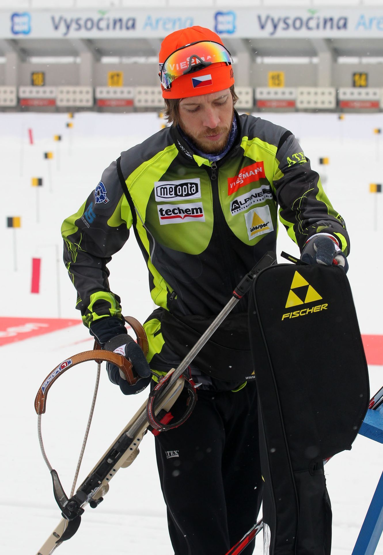 MS biatlonu 2013, český trénink: Jaroslav Soukup