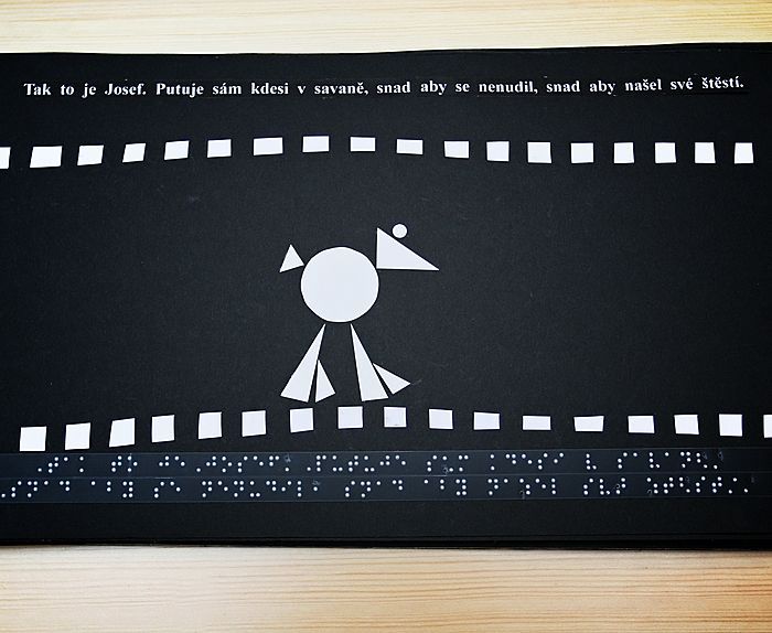 Hmatové knihy pro nevidomé