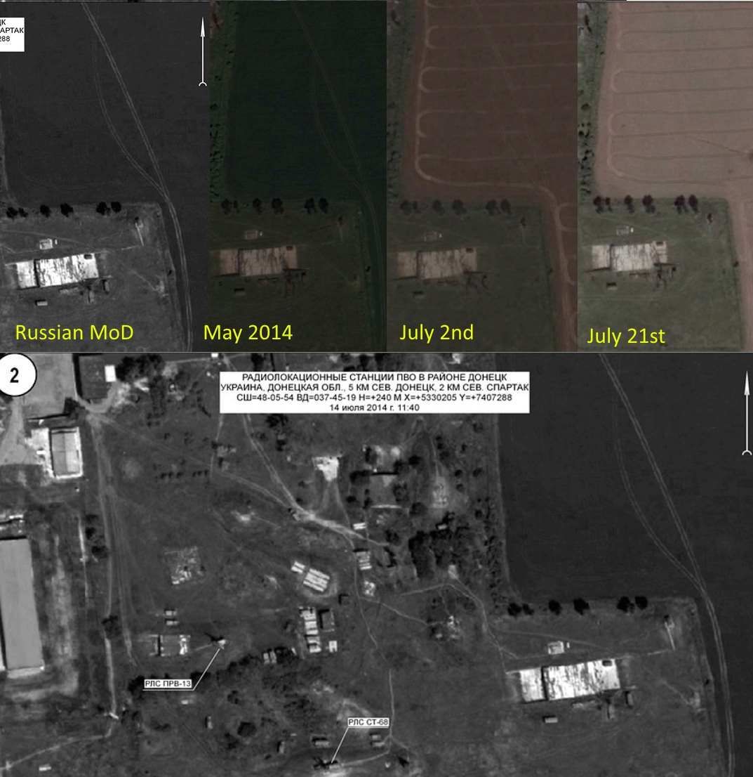Rusko falšovalo satelitní snímky o MH17