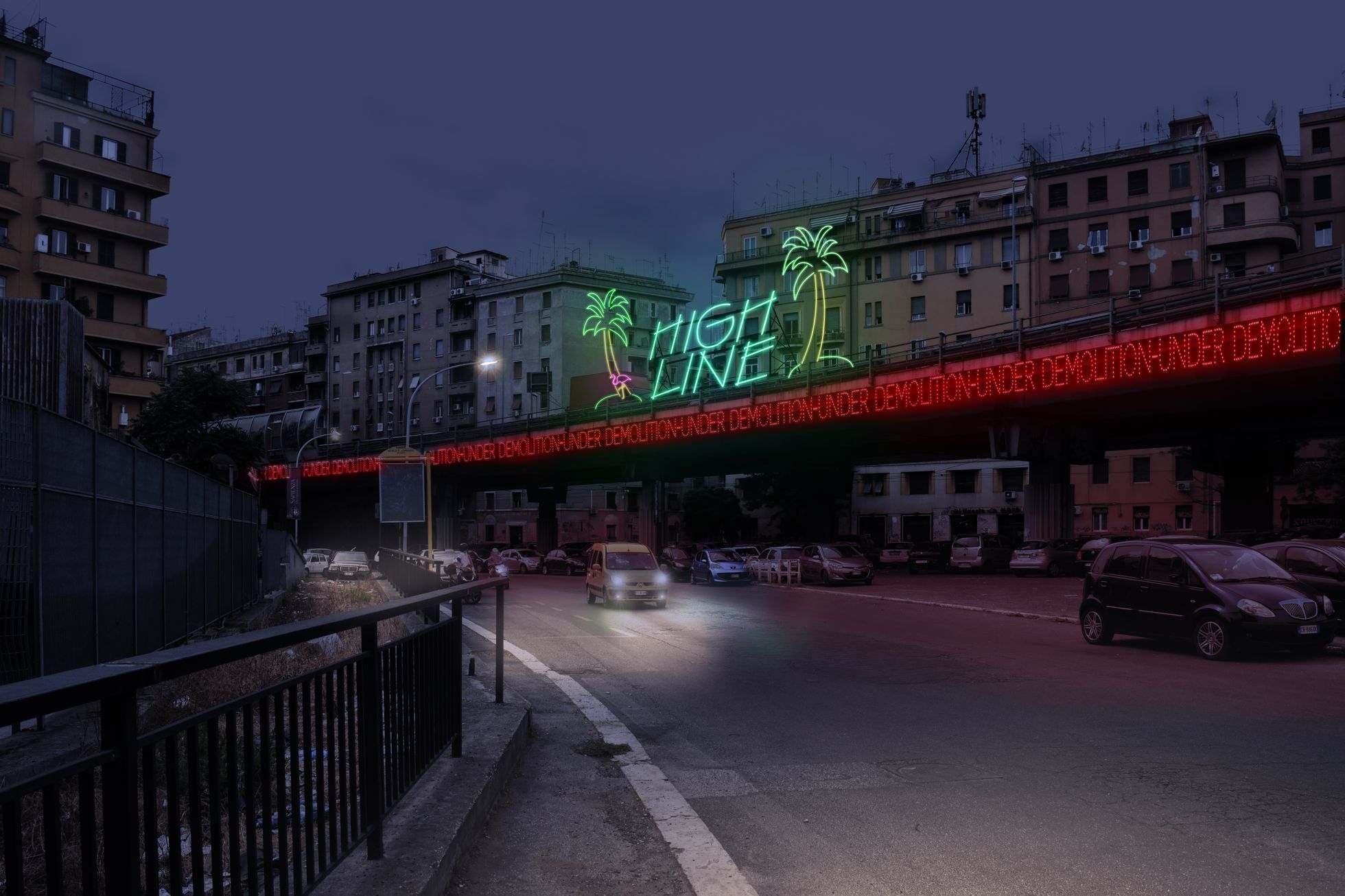 Tangenziale Est - Neon Rome