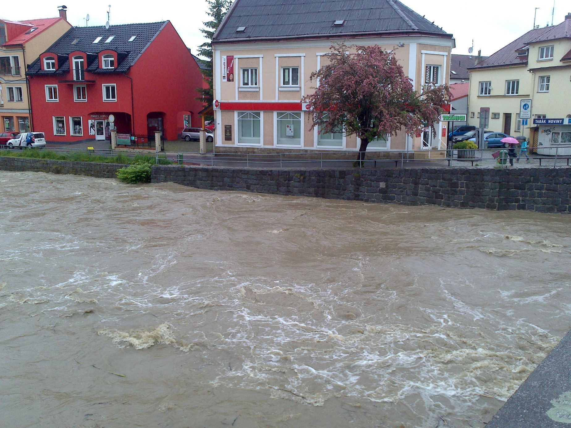 Povodeň ve Valašském Meziříčí