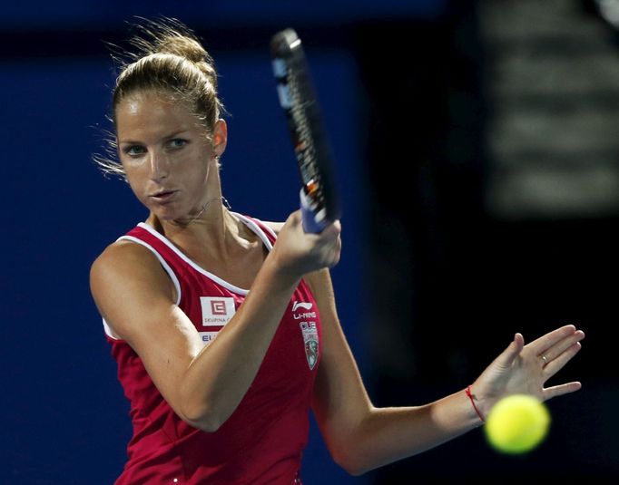 Karolína Plíšková (Singapore Slammers) v IPTL 2015