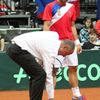 Davis Cup: Česko - Srbsko (Tipsarevič, Pascal Maria)