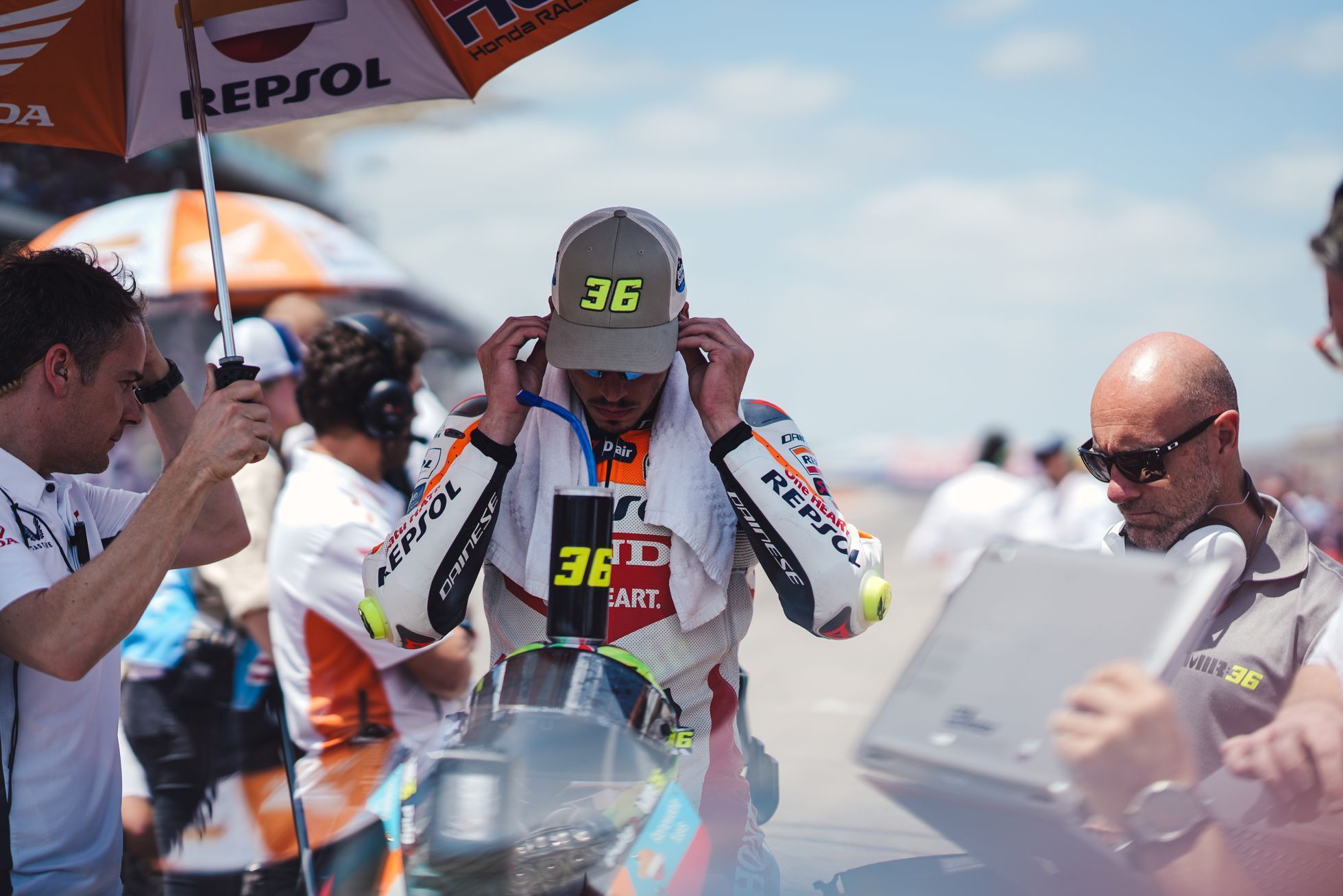 Grid girls na závodě MotoGP v Austinu