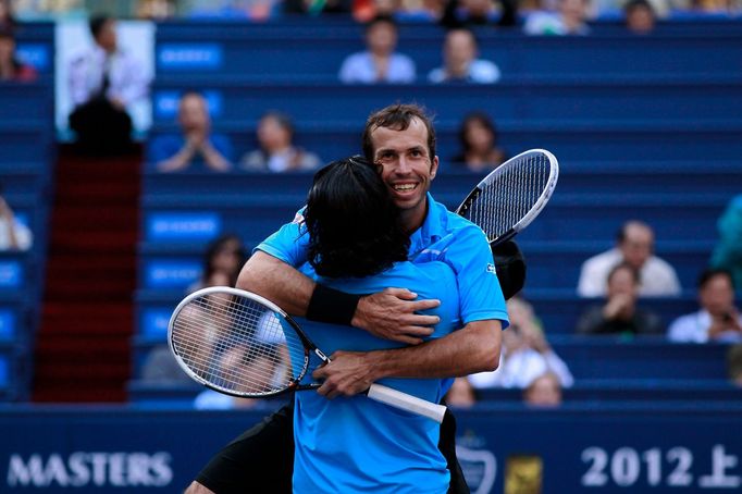 Radek Štěpánek a Leander Paes