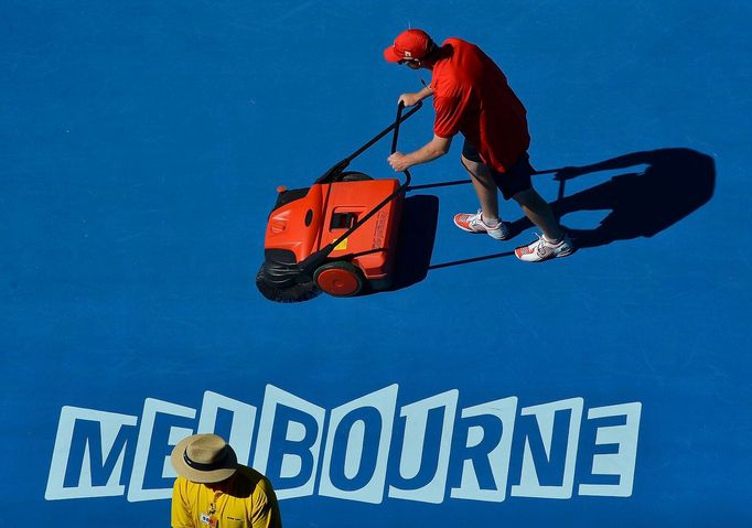 Australian Open: úprava kurtu