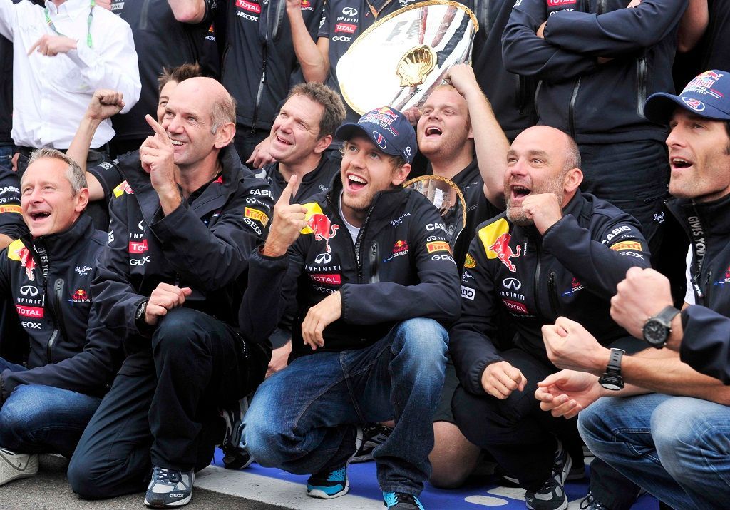 VC Belgie: Vettel a Red Bull