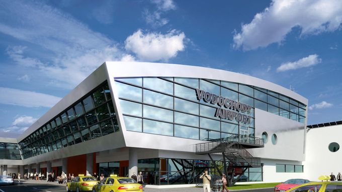 Letiště Vodochody (vizualizace projektu)