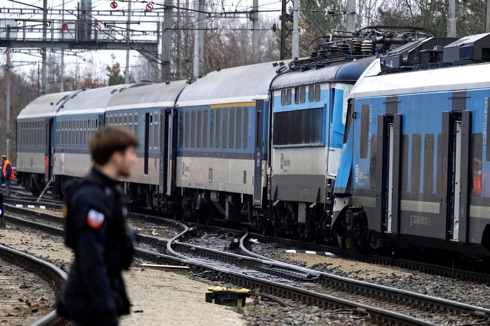 ČR, vlak, nehoda, Zviv, Dívčice