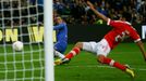 Fotbal, finále Evropské ligy, Chelsea - Benfica: Fernando Torres dává gól na 1:0