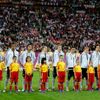 Německý tým před utkáním Německo - Řecko ve čtvrtfinále Eura 2012