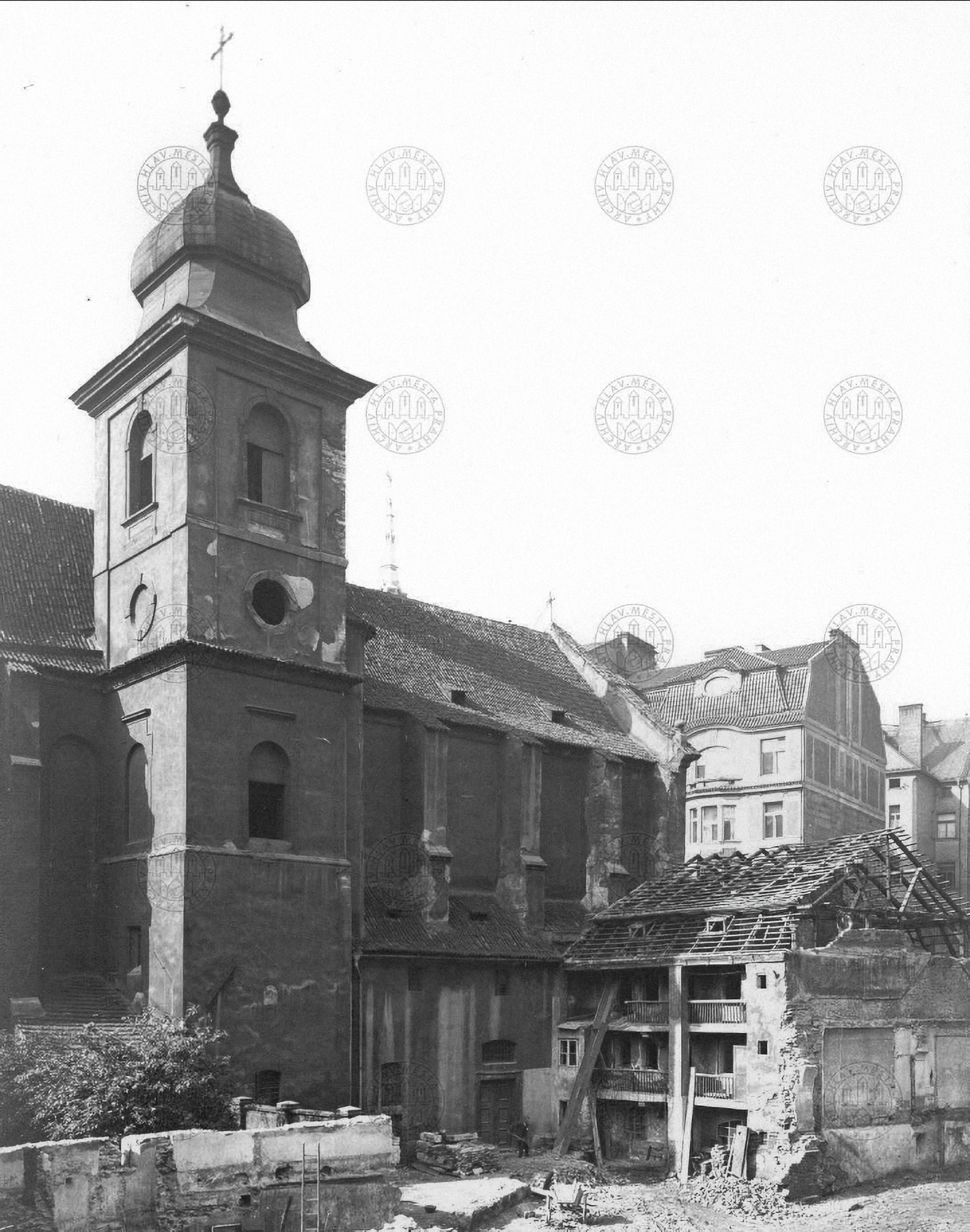 Asanace, demolice, Praha, Staré město, Nové město, Josefov, židovská čtvrť, domácí
