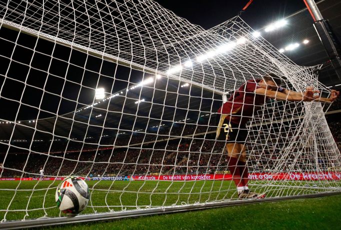 Timothy Castagne po rozhodující trefě italského týmu