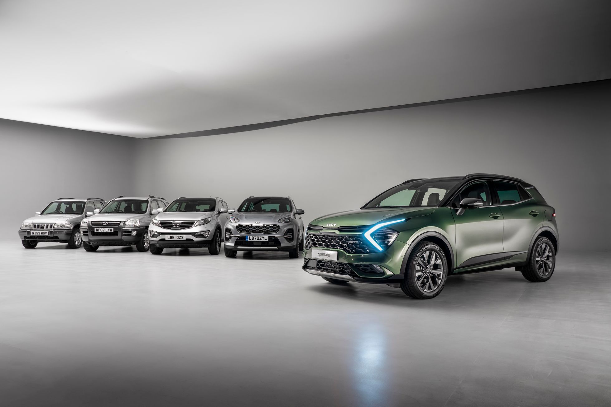 Kia Sportage evropská verze pátá generace