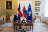 Český prezident Petr Pavel v pondělí zahájil dvoudenní návštěvu Slovenska.
