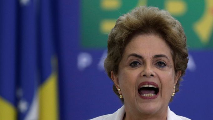 Brazilská prezidentka Dilma Rousseffová.
