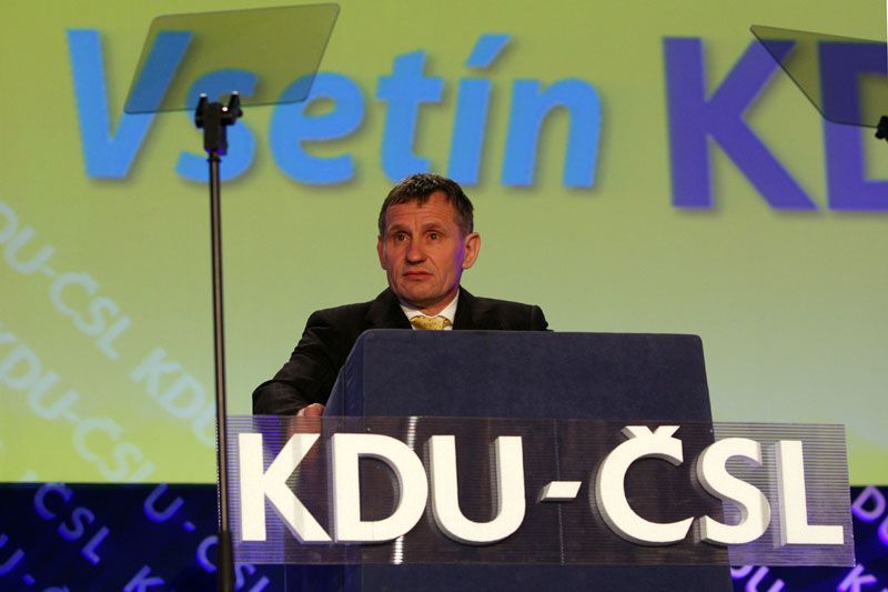 KDU-ČSL sjezd ve Vsetíně