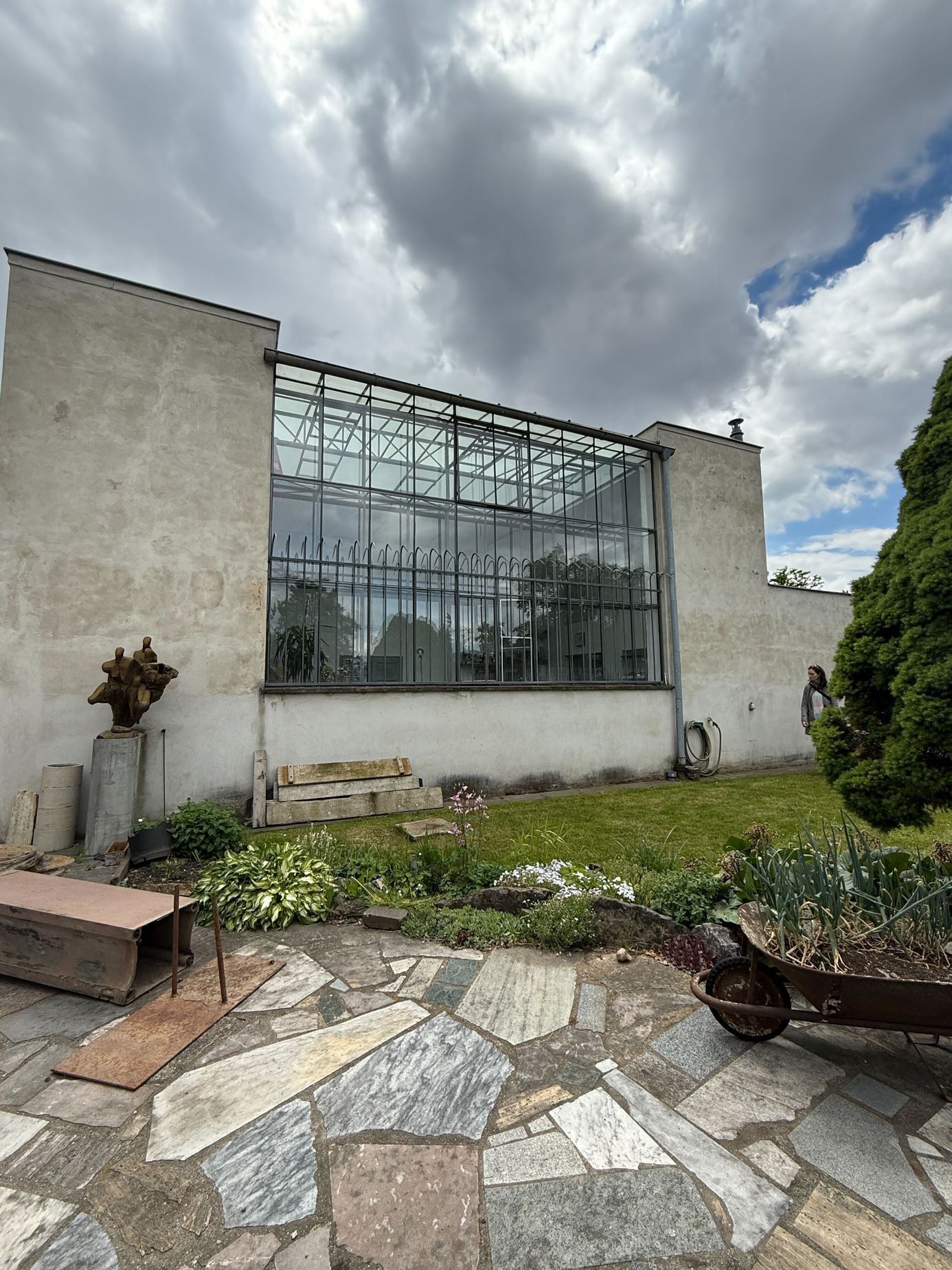 ateliér, sochy, Sochařský ateliér Jana Laudy, Olgoj Chorchoj