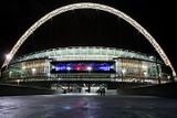 Stadion Wembley. Národní stadion, kde se nedávno střetli fotbalisté Anglie proti Česku bude v roce 2012 sloužit olympijským hrám.