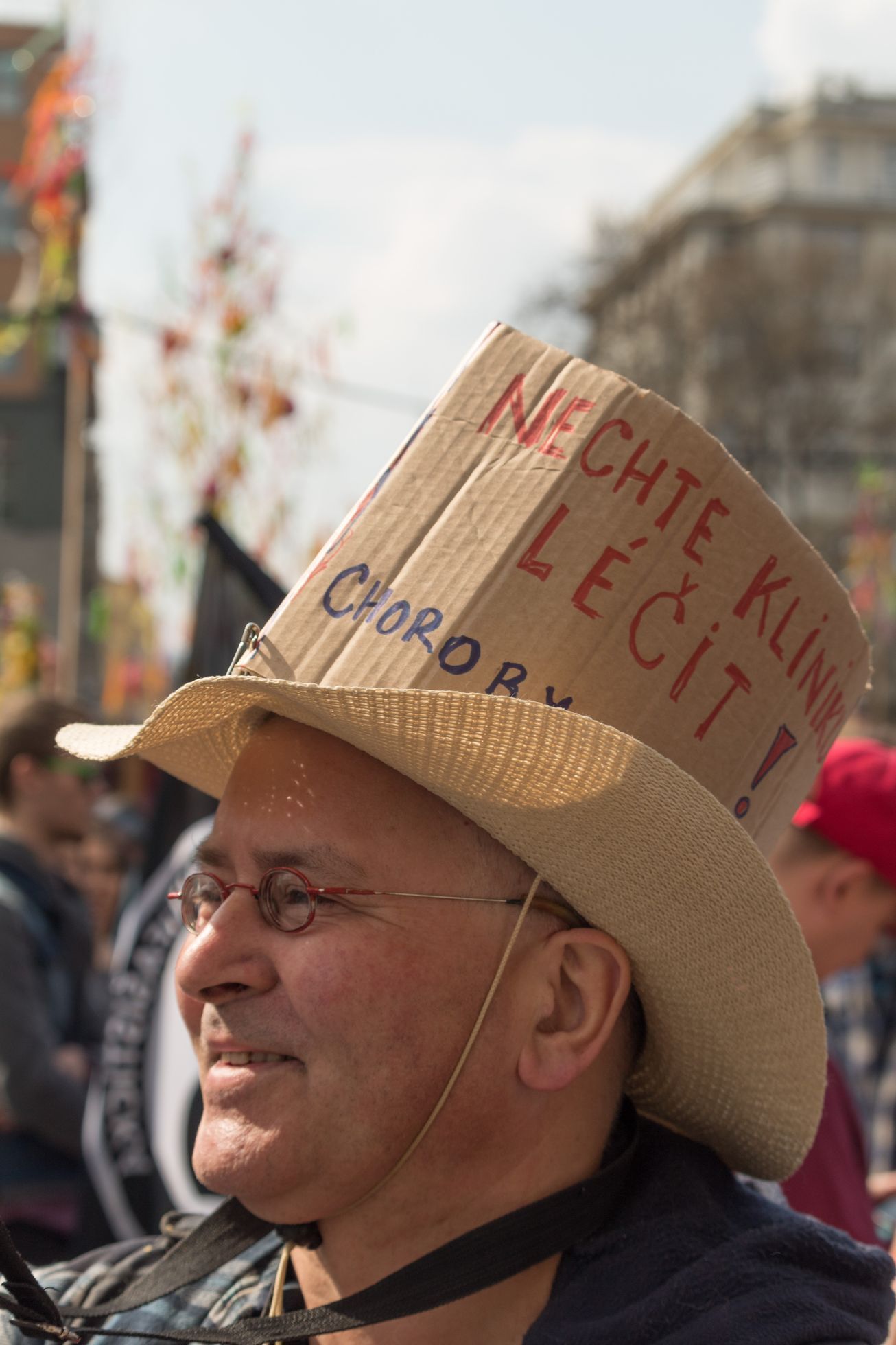 Demonstrace za zachování Kliniky