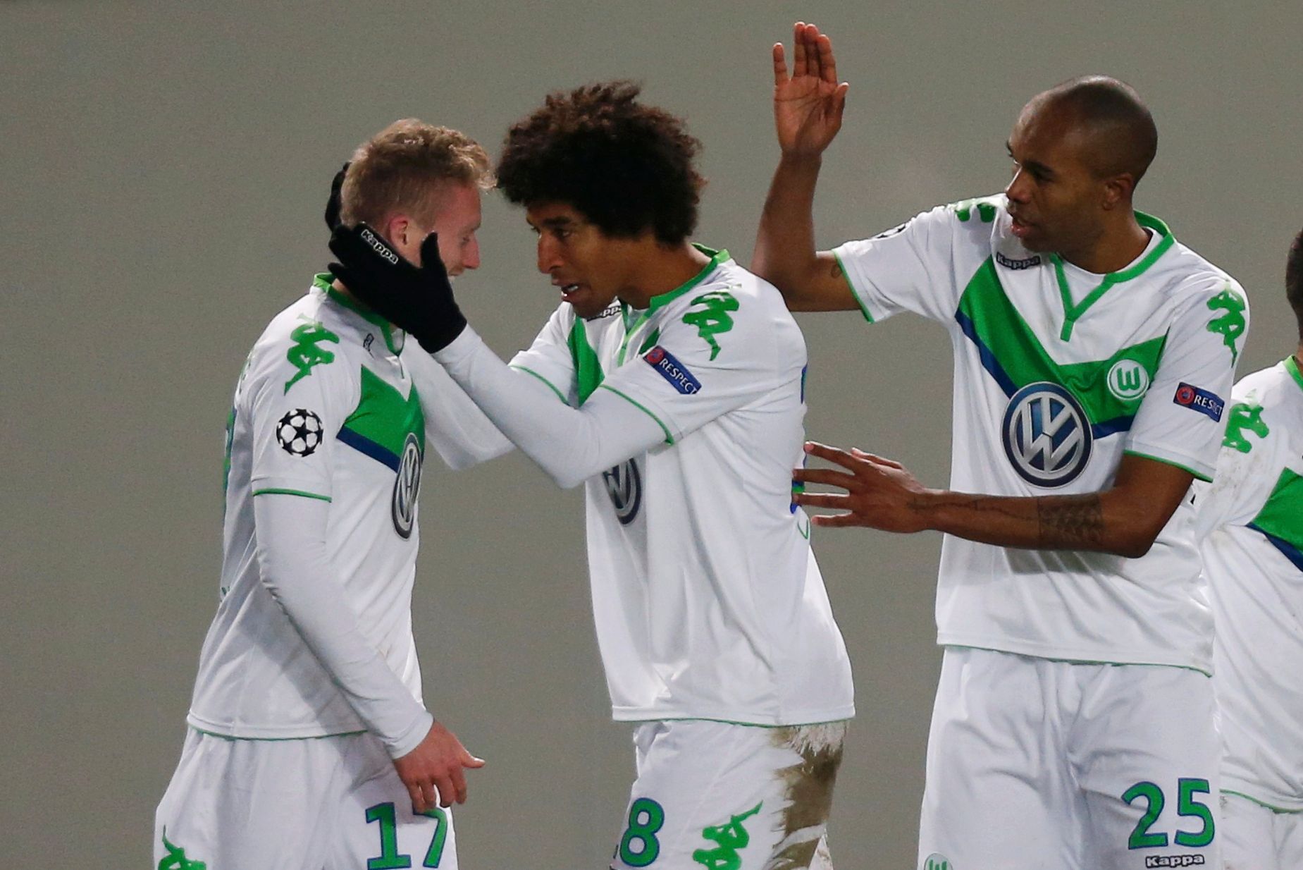 LM, CSKA Moskva-Wolfsburg: radost Wolfsburgu