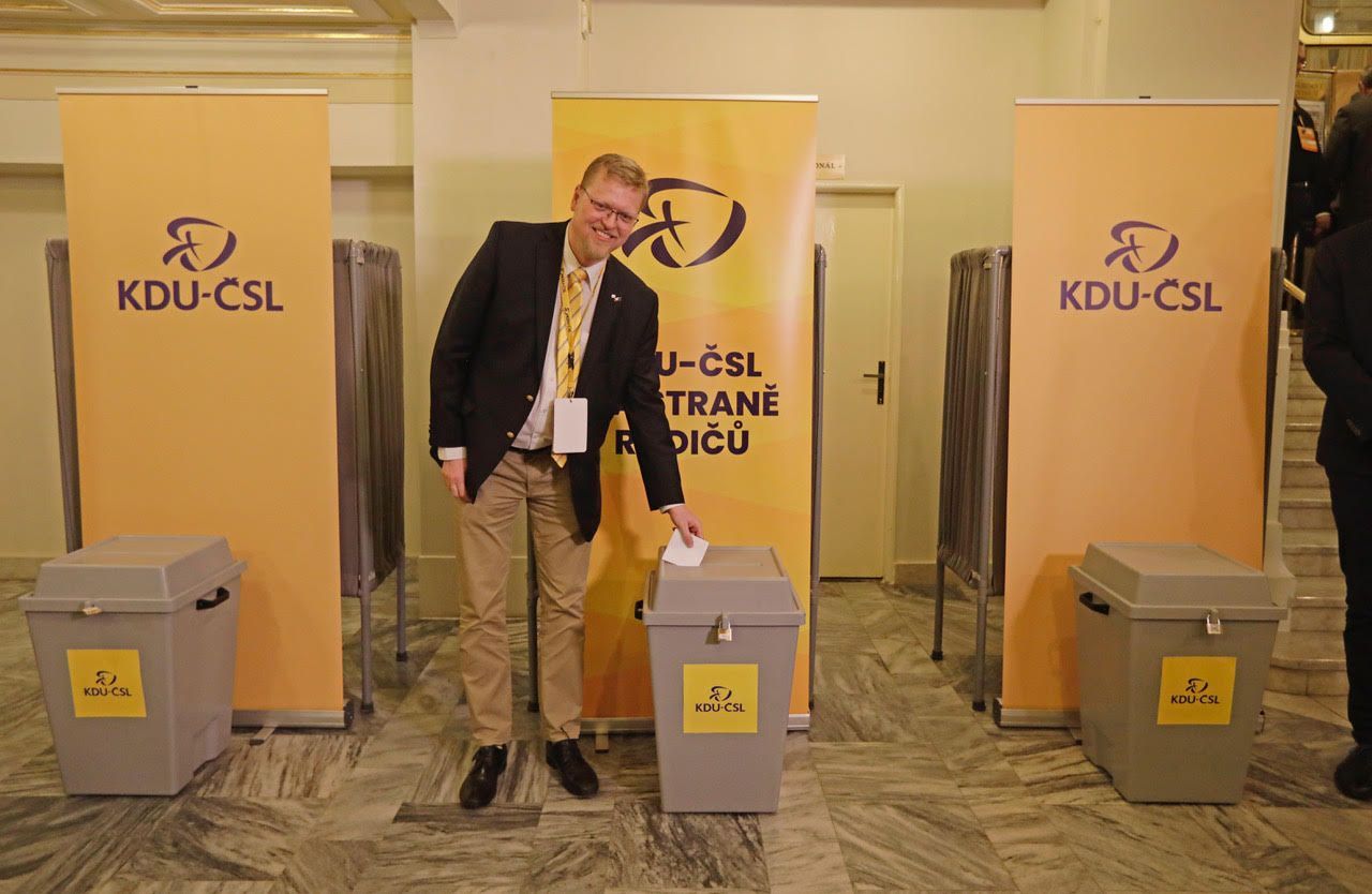 Marian Jurečka, sjezd KDU-ČSL, 25. 1. 2020