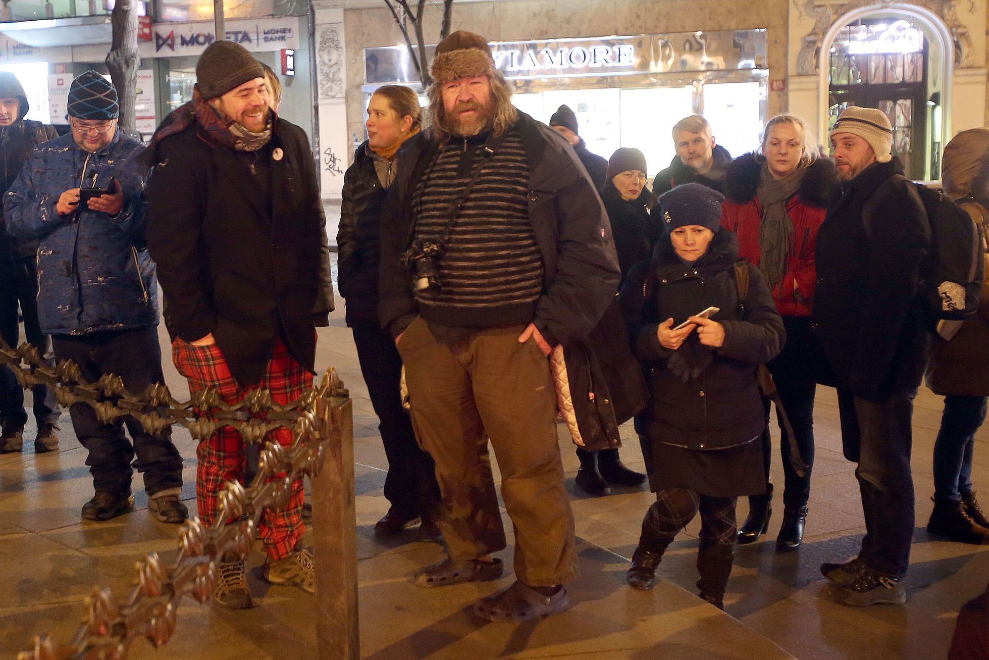 Pieta za  Jána Kuciaka v Praze