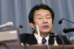 Japonský ministr odstoupil.Blábolil na tiskovce zemí G7