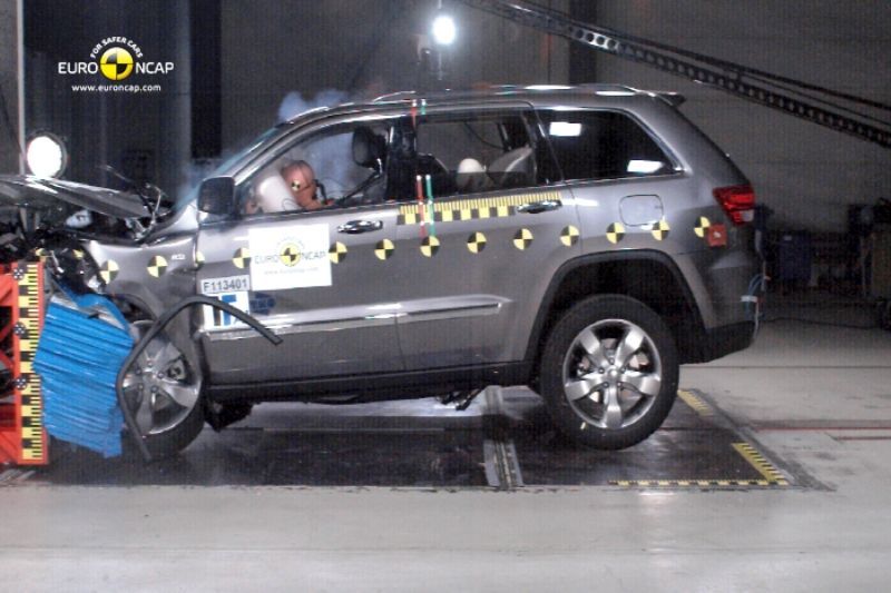Crash test EuroNCAP-Jeep Cherokee