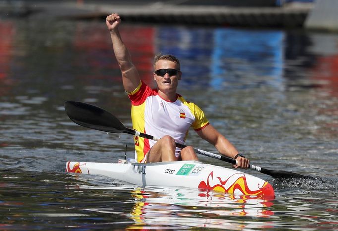 OH 2016, rychlostní kanoistika - K1: Marcus Walz (ESP)