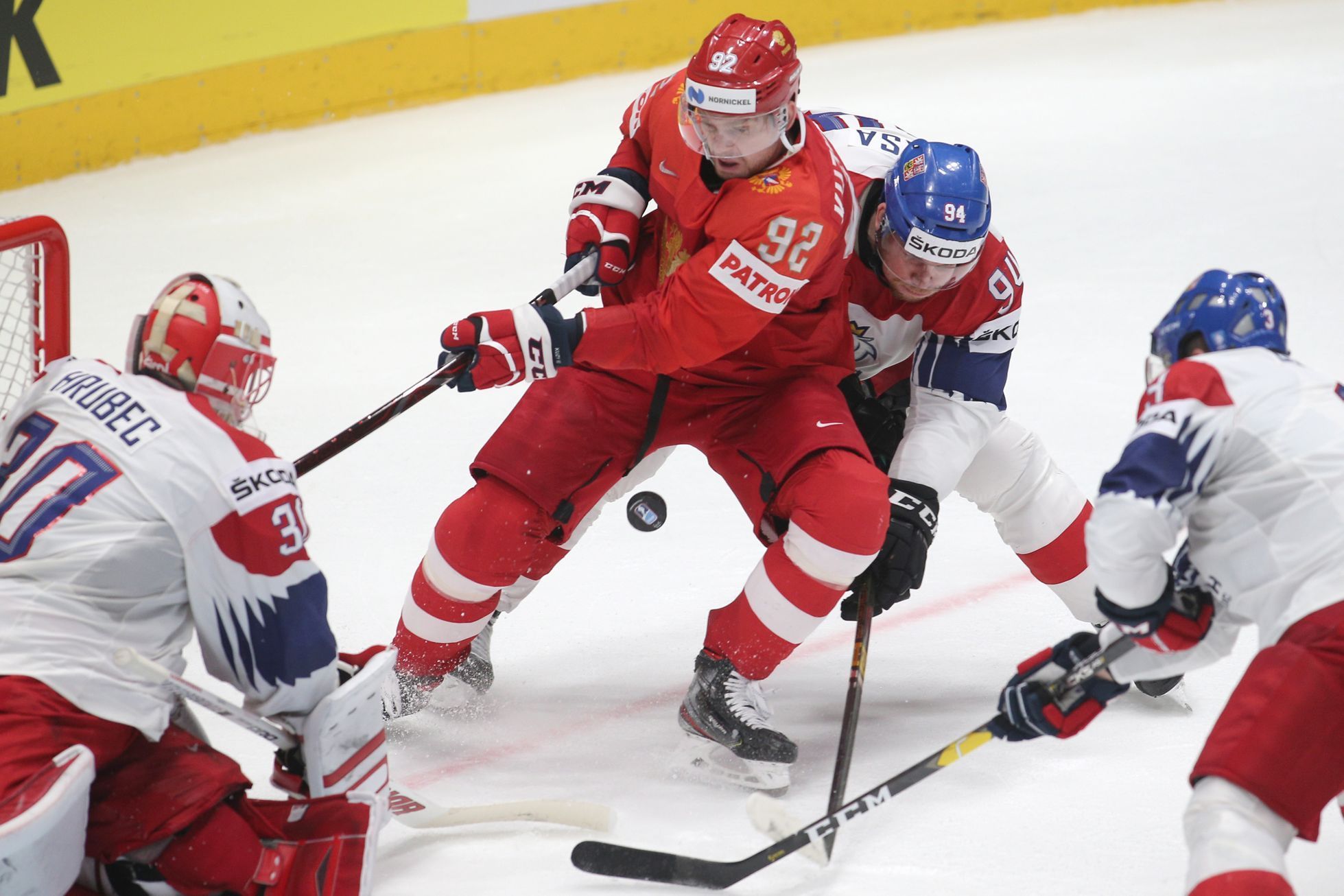 Česko - Rusko na MS v hokeji 2019, zápas o bronz: Jevgenij Kuzněcov