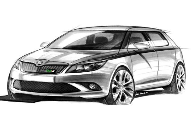 Designové kresby škoda
