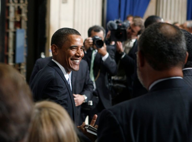 Projev Baracka Obamy u příležitosti ročního výročí pádu banky Lehman Brothers