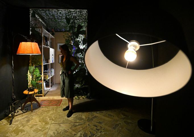 Snímek z výstavy Kolemjdoucí.