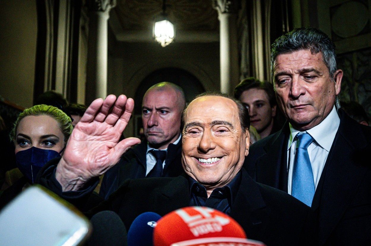 Silvio Berlusconi, politik, Itálie, Zahraničí