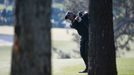 Angel Cabrera na golfovém Masters 2014