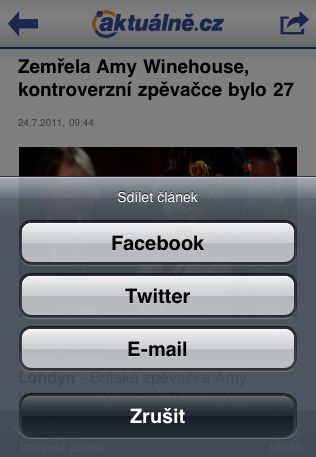 Aktuálně.cz pro iPhone