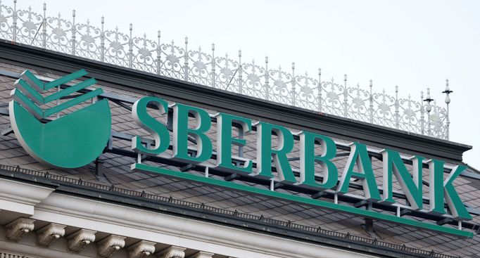 Logo společnosti Sberbank.