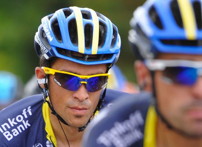 Alberto Contador na letošní Vueltě