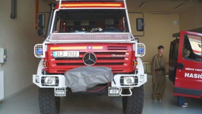 Tanvaldští hasiči jsou na boj s ohněm dobře vybaveni