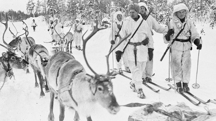 Zimní válka, Stalinova noční můra. Rudou armádu ničili finští střelci na lyžích; Zdroj foto: SA-kuva / Finnish Wartime Photograph Archive / Creative Commons CC BY 4.0.