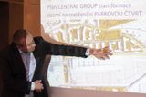 První domy by mohly vyrůstat po roce 2019, předpokládá šéf Central Group Dušan Kunovský.