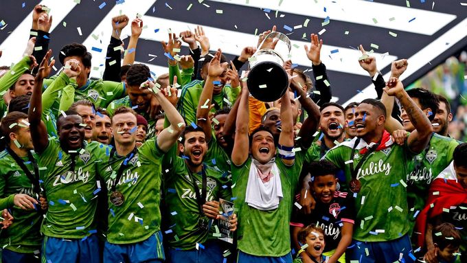 Fotbalisté Seattlu slaví triumf v MLS 2019