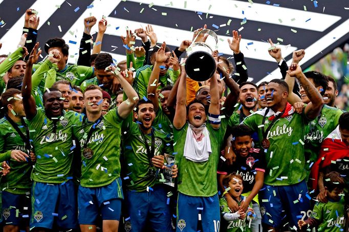 Fotbalisté Seattlu slaví triumf v MLS 2019