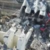 Unikátní záběry z Janova. Italští hasiči natočili dronem zřícený dálniční most