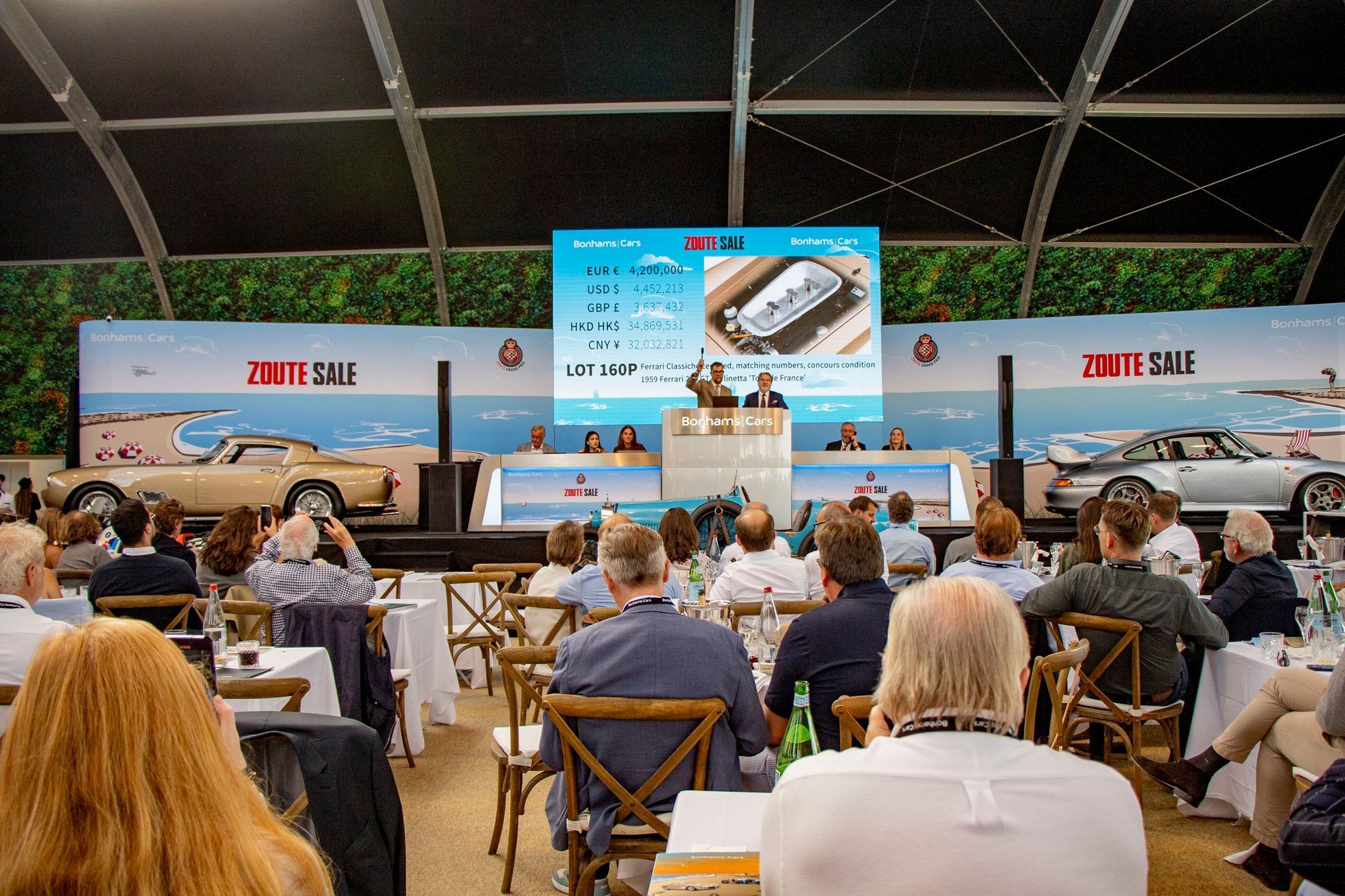 Bonhams aukce Zoute Sale 2023