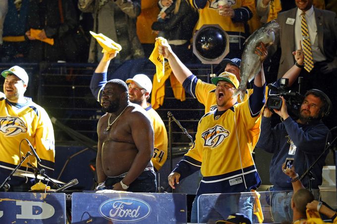 Fanoušci Nashville Predators