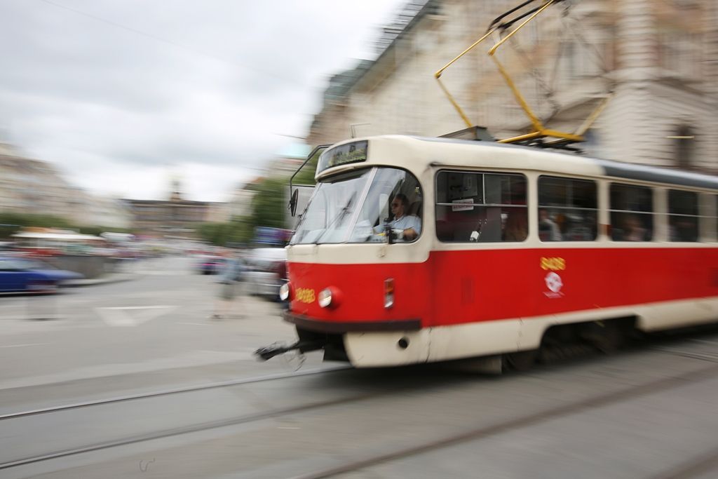 MHD, tramvaj, doprava, ilustrační foto