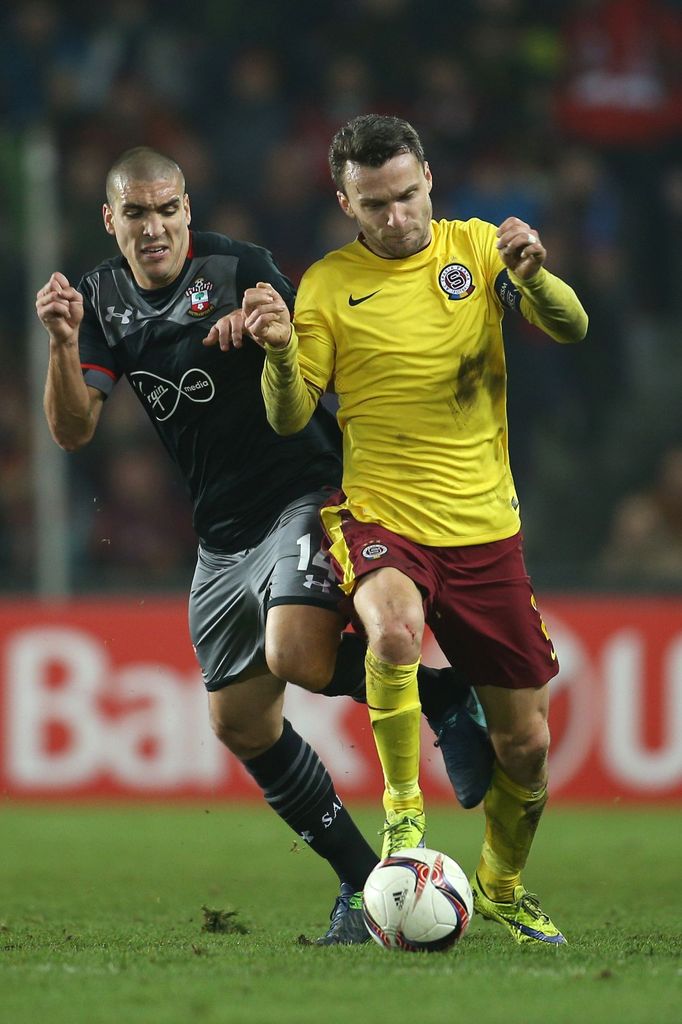 EL, Sparta-Southampton: David Lafata - Oriol Romeu